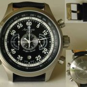 Aeromatic A1136 XXL Military Navigator Chronograph Watch 2