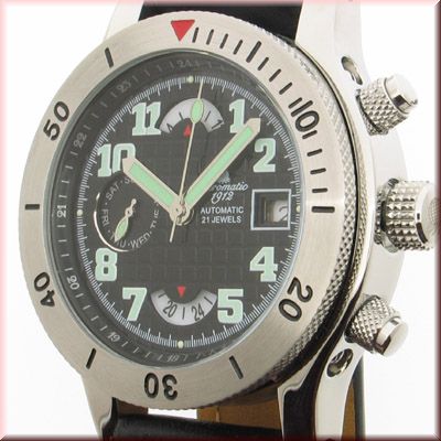 Aeromatic A1226 Disc Calendarium Automatic Watch 4
