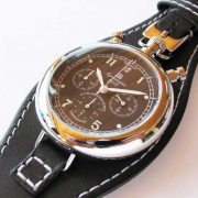 Aeromatic A1237 Aviator Chronograph Retro (black) Watch 4