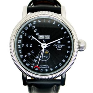 Aeromatic A1308 1st Automatic triphase Regulateur Watch