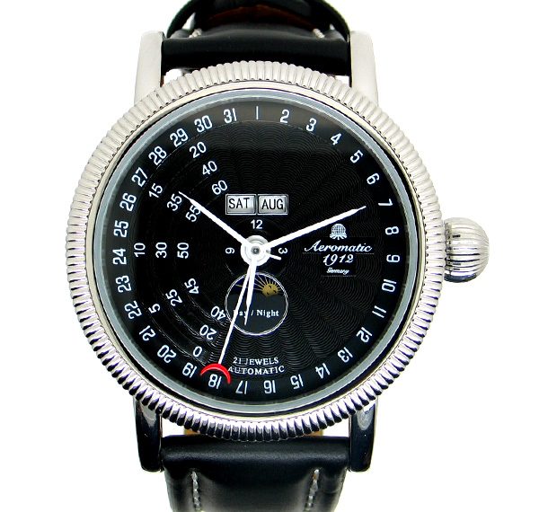 Aeromatic A1308 1st Automatic triphase Regulateur Watch 2