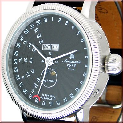 Aeromatic A1308 1st Automatic triphase Regulateur Watch 1