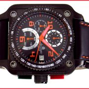 Aeromatic A1310 XXL Military Navi Pilot Chronograph Watch 3