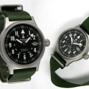 Aeromatic A1336 Automatic German WWII Sextant modified Rocketpionier Watch 4