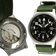 Aeromatic A1336 Automatic German WWII Sextant modified Rocketpionier Watch 3