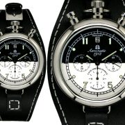 Aeromatic A1339 Retro Aviator Chronograph Watch 3