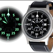 Aeromatic A1353 Automatic Military Observer «Deutsche Flieger Legende» Watch 4
