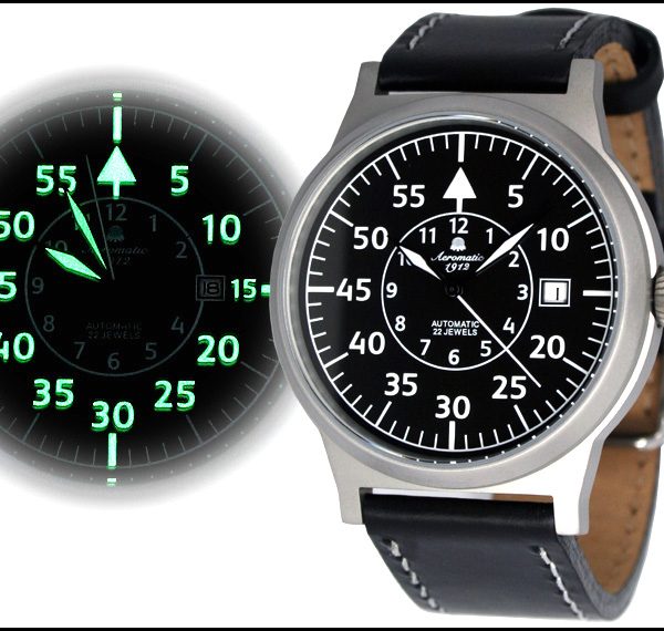 Aeromatic A1353 Automatic Military Observer «Deutsche Flieger Legende» Watch 4