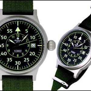 Aeromatic A1354 Automatic Military Observer "Deutsche Flieger Legende" Watch