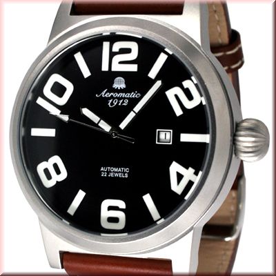 Aeromatic A1361 XXL Automatic Military Classic «Wüstenfuchs Deutsche Legende» Watch 1