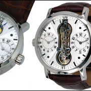 Aeromatic A1363 Dualtime Classic Watch 4