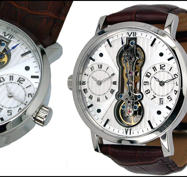 Aeromatic A1363 Dualtime Classic Watch 4