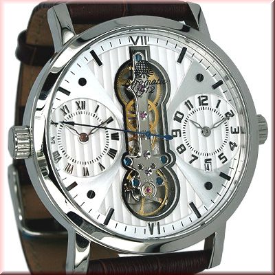 Aeromatic A1363 Dualtime Classic Watch 1