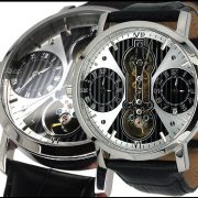 Aeromatic A1364 Dualtime Classic (black) Watch 3