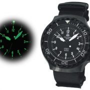 Aeromatic A1389 Automatic Saphire glas nylon Watch 3