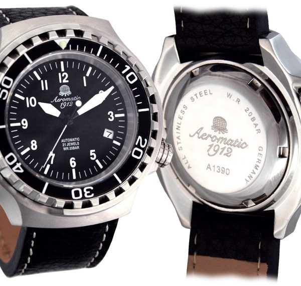 Aeromatic A1390 Automatic Saphire glass Watch 3