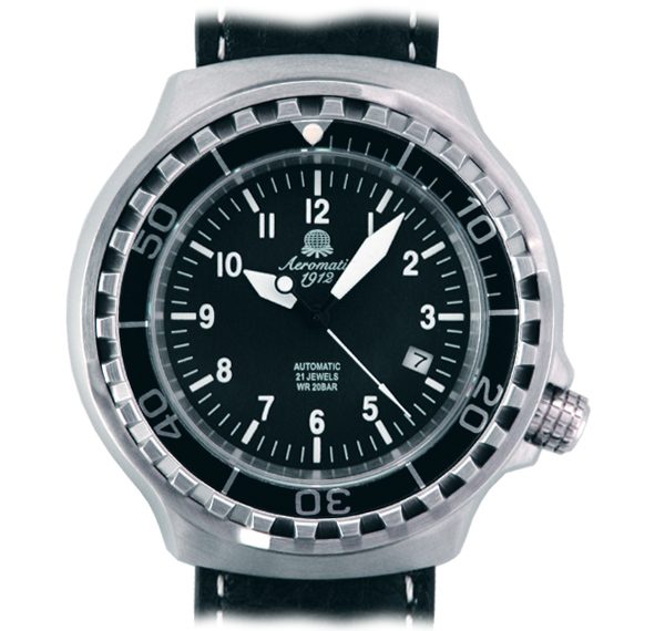 Aeromatic A1390 Automatic Saphire glass Watch 4
