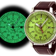 Aeromatic A1396 Automatic Observer 24H Classic «Deutsche Fliegerlegende» Watch 3