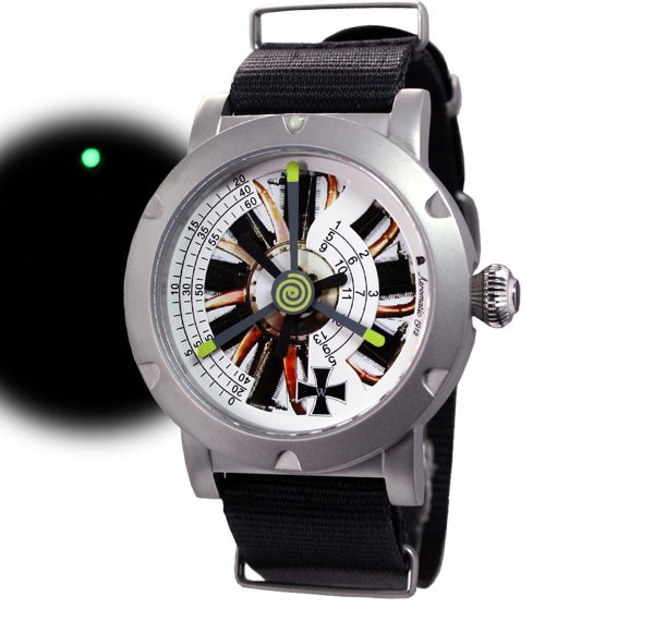 Aeromatic A1397 double Triphase Propeller Watch 4