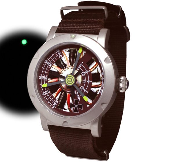 Aeromatic A1398 double Triphase Propeller Watch 2