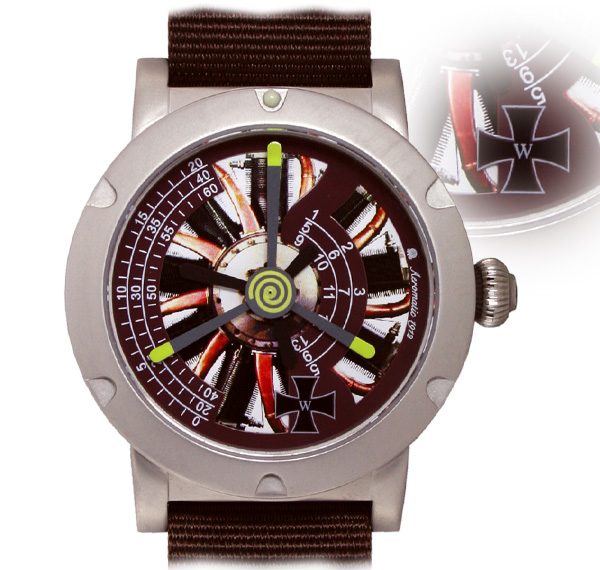 Aeromatic A1398 double Triphase Propeller Watch 3