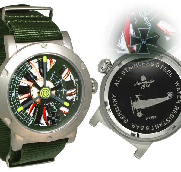 Aeromatic A1399 double Triphase Propeller Watch 2