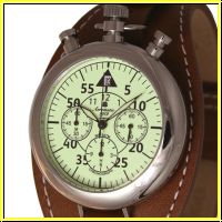Aeromatic A1400 German 1.WW retro chronograph Watch