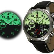 Aeromatic A1403 Aviator Observer Chronograph Watch 2