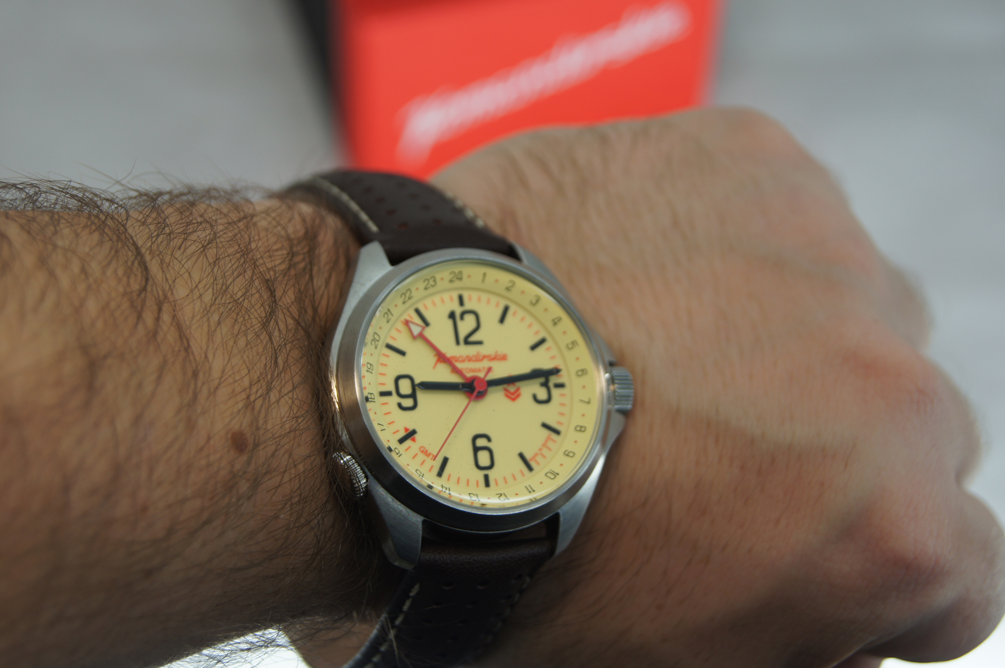 Vostok Komandirskie K-34 Automatic Watch 2426/350007 4