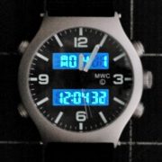 MWC G10 EVO Dual Time Chronograph (black dial) Watch 4