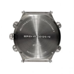 MWC G10 EVO Dual Time Chronograph (white dial)