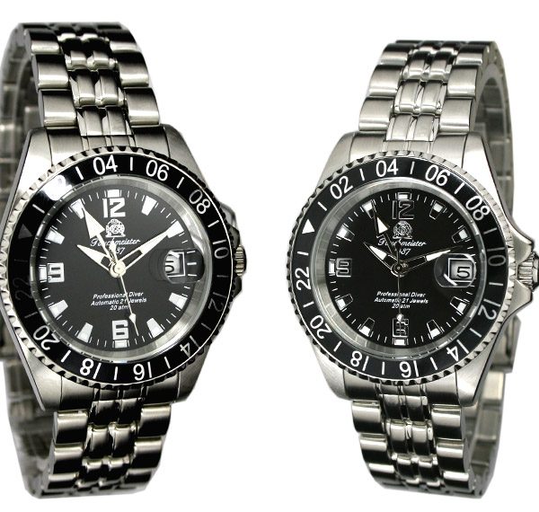 Tauchmeister1937 T0082 Automatic Professional Diver GMT-U-BOOT Watch 2