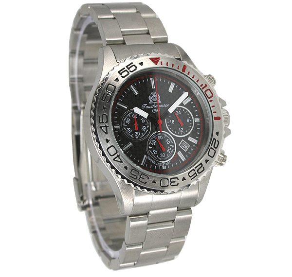 Tauchmeister1937 T0110 Professional Diver Chronograph U-BOOT Watch 1