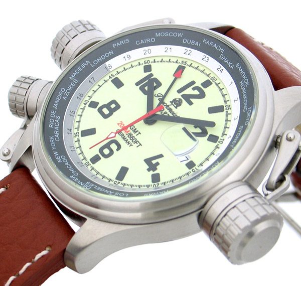 Tauchmeister1937 T0155 XXL-Pilot «World-Tour» Watch 1