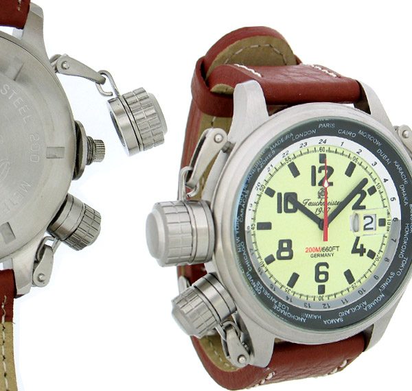 Tauchmeister1937 T0156 XXL-Pilot «World-Tour» Watch 2