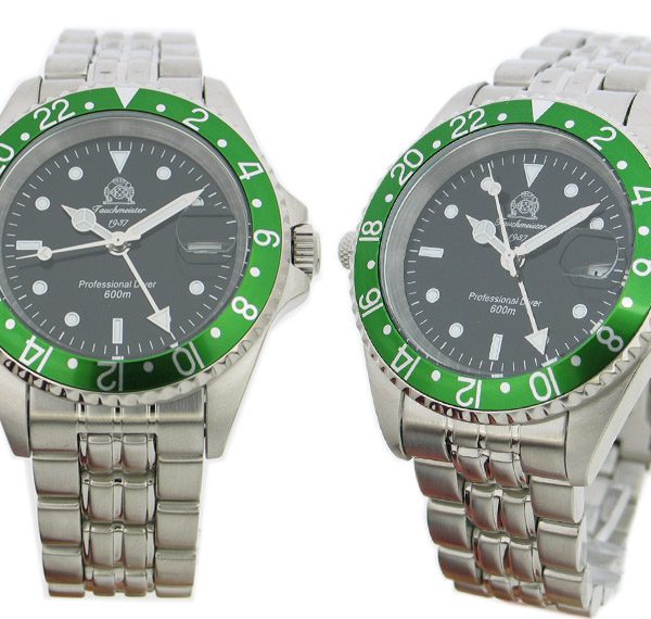 Tauchmeister1937 T0172 2.WW German U-Boot Date SWISS-GMT-movt