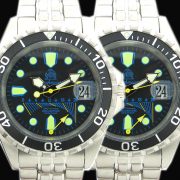 Tauchmeister1937 T0173 Profi diver GMT Fly-back Watch