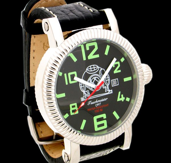 Tauchmeister1937 T0174 XXL U-Boot (Bunker) Watch 1