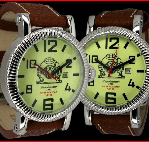 Tauchmeister1937 T0198 XXL U-Boot (Bunker) Watch 1