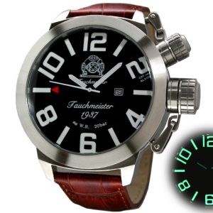 Tauchmeister1937 T0225 2.WW German U-Boot Alarm Watch