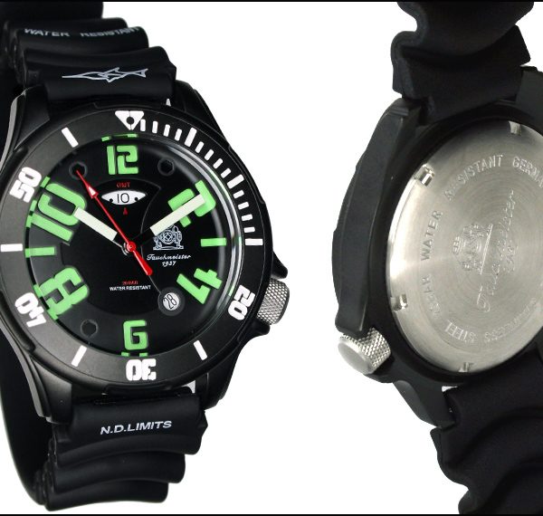 Tauchmeister1937 T0239 Marine Diver «Professional Deep Sea» Watch with 3-D Dial 2