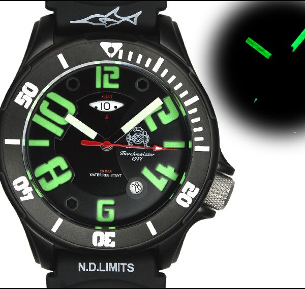 Tauchmeister1937 T0239 Marine Diver «Professional Deep Sea» Watch with 3-D Dial 3