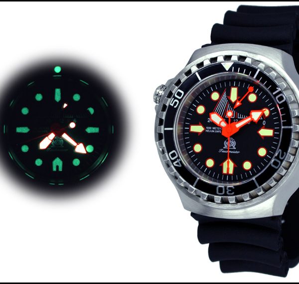 Tauchmeister1937 T0249 Profi Diver GMT Fly-back Watch 2