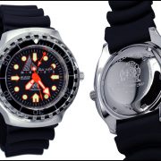 Tauchmeister1937 T0249 Profi Diver GMT Fly-back Watch 3