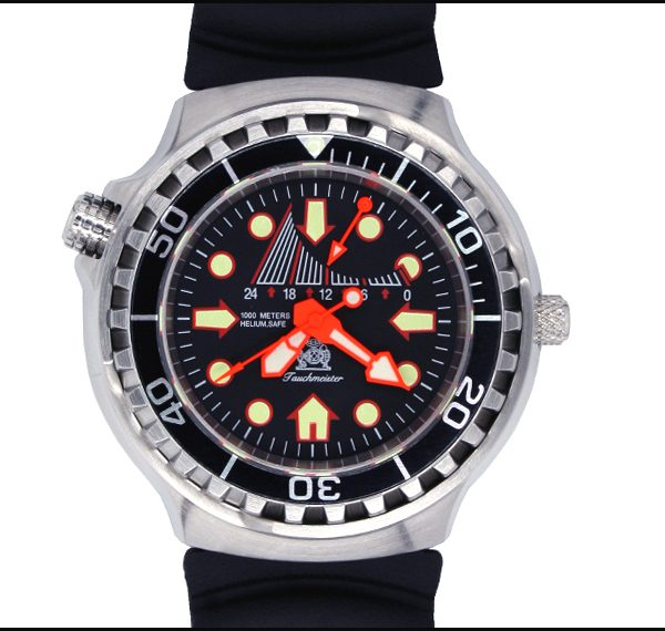 Tauchmeister1937 T0249 Profi Diver GMT Fly-back Watch 1