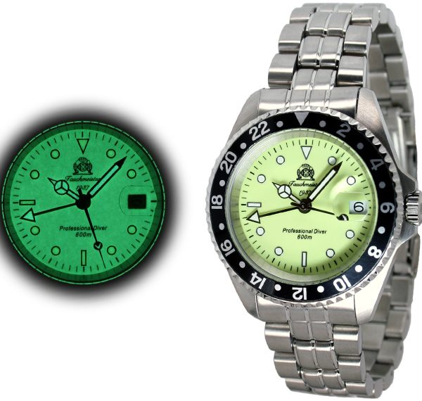 Tauchmeister1937 T0261 Professional Diver SWISS-GMT-movt