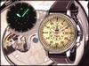 Aeromatic A1383 Automatic Observer Classic «Deutsche Fliegerlegende» Watch 4