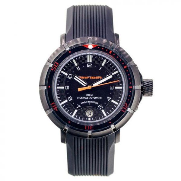 Vostok Amphibia Turbine Automatic Watch 2416B/236602A 1