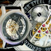 Aeromatic A1305 TRIPHASE Skeleton Watch 3