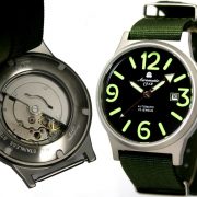 Aeromatic A1337 Automatic German Retro Panzer-Feldhaubitze Watch 3